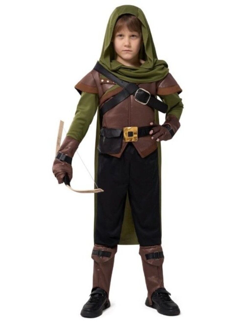 Spooktacular Creations Boys Robin Hood Costume, Toddler Child Green Robin Outfit
